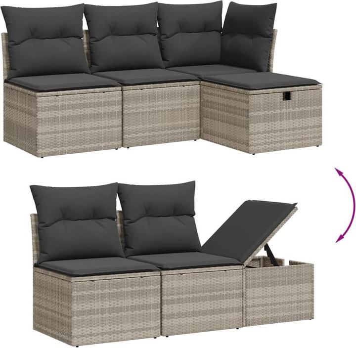 Produktbild vidaXL Garten Sofagarnitur