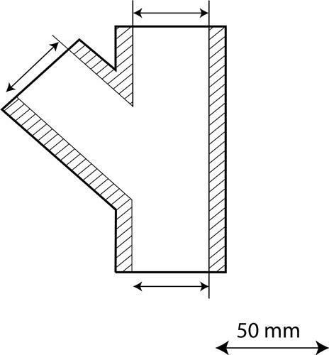 Actual product image Koi-Breeder PVC-U T-piece