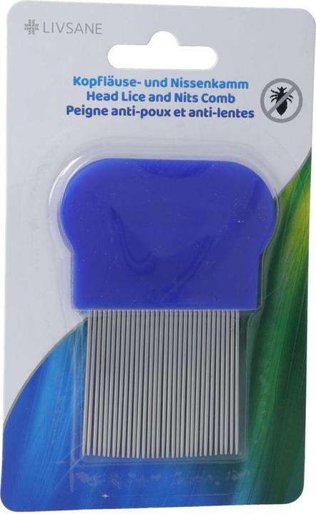 Actual product image Livsane Head lice and nit comb