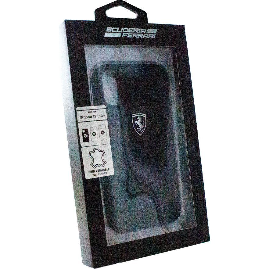 Thumbnail - Ferrari FEHQUHCP12SBK iPhone 12 mini 5,4" czarny/black hardcase Off Track Quilted (Apple iPhone 12 mini), Smartphone Hül...
