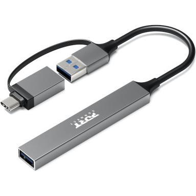 Port Designs Hub USB 4 Ports Slim Combo For - kaufen bei Digitec