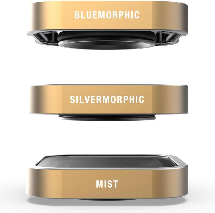 PolarPro GoPro Hero 9, 10 & 11 3-Pack Mist(1/4), BlueMorphic and SilverMorphic (32.40 mm, Effekt Filter, 32.40 mm)
