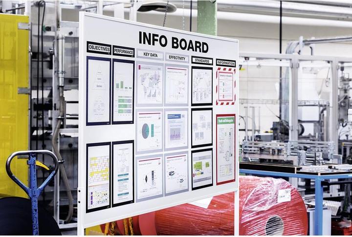 Image du produit Durable Info Frame Duraframe Magnetic Top