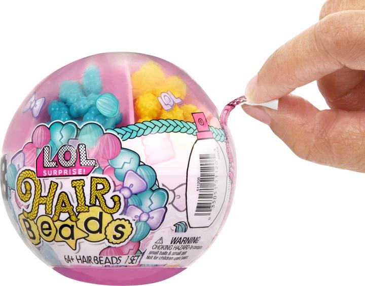 Actual product image MGA L.O.L. Surprise Hair Beads Tots Asst in PDQ