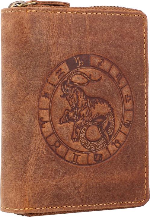 Image du produit Greenburry Porte-monnaie Vintage Signe du zodiaque en cuir 10 cm