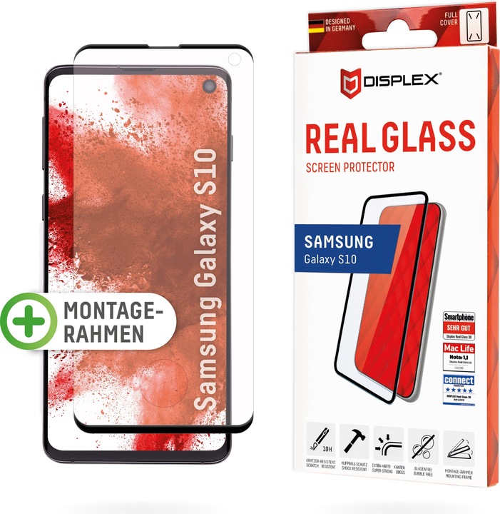 Produktbild Displex Real Glass, Full Cover Panzerglas (1 Stück)