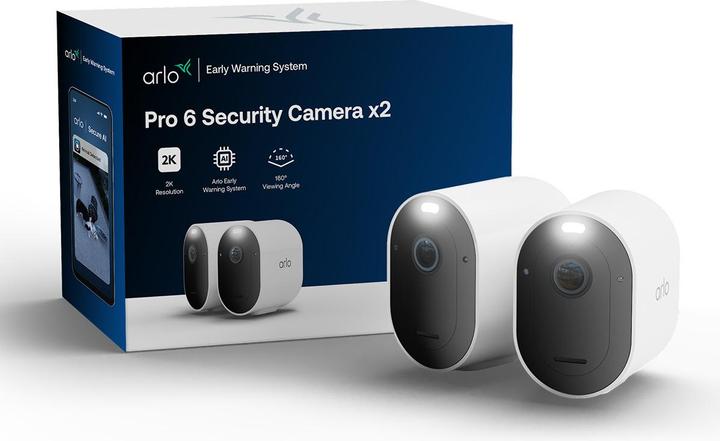 Actual product image Arlo PRO 6 2-CAM, PRO 6, 2-CAM (2560 x 1440 Pixels)