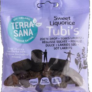 Immagine prodotto Terra Sana TUBI'S liquirizia dolce biologica (100 g)