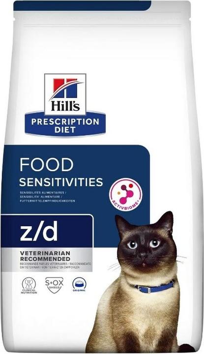 Produktbild Hill's PD Food Sensitivities z/d - Trockenfutter für Katzen - 1 5 kg (Senior, 1 Stk., 1500 g)