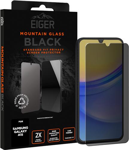 Immagine prodotto Eiger Mountain Glass Black (1 Pezzo/i, Samsung Galaxy A15, Samsung Galaxy A15 5G)