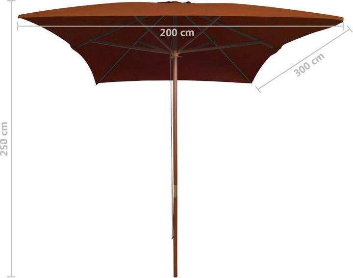 Immagine prodotto vidaXL Sonnenschirm (2 m)