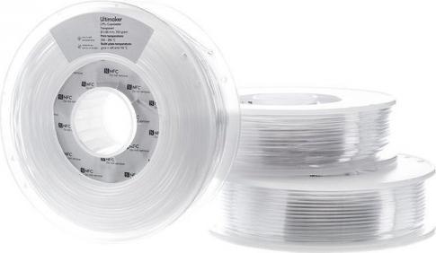 Produktbild Ultimaker Filament 1643 CPE+ chemisch be (CPE+, 2.85 mm, 700 g, Transparent)
