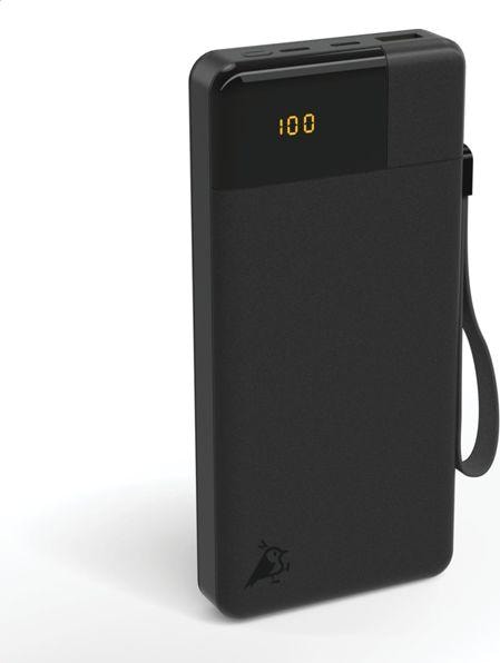Aqiila Powerbird B20B+ - Powerbank 20000 mAh, 65W - Black (20000 mAh, 65 W, 74 Wh)