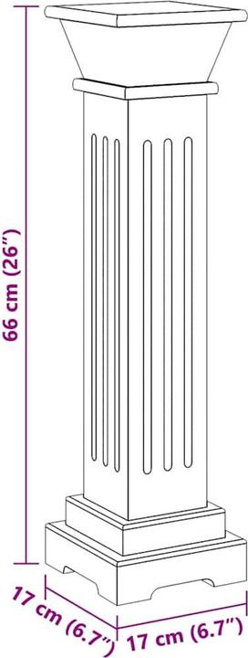 Actual product image vidaXL Pflanzenständer