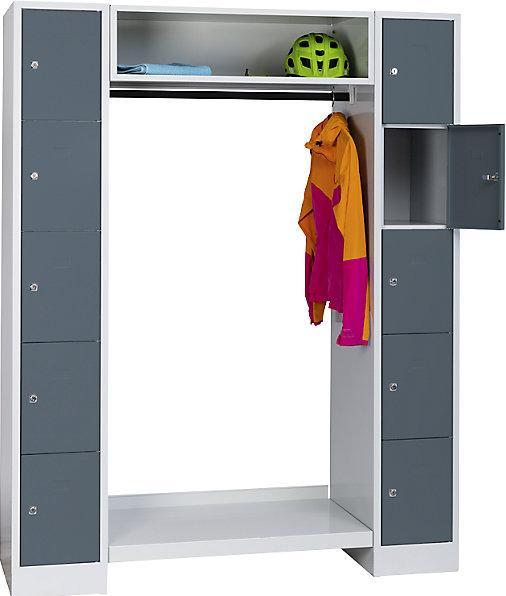Actual product image Wolf locker room wardrobe system (147 cm, 185 cm)
