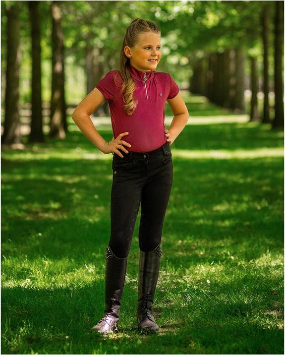 Produktbild Qhp Reithose Djune Junior Vollbesatz (164)