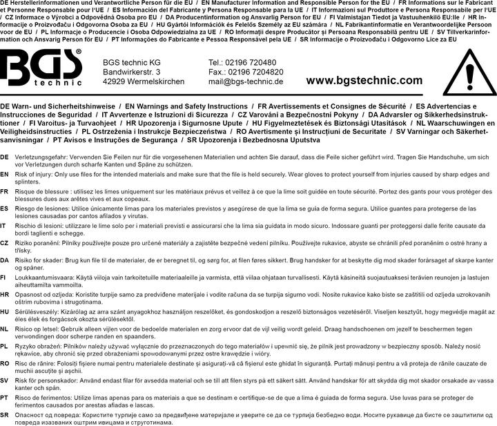 Produktbild BGS Nadelfeilen-Satz (140 mm)