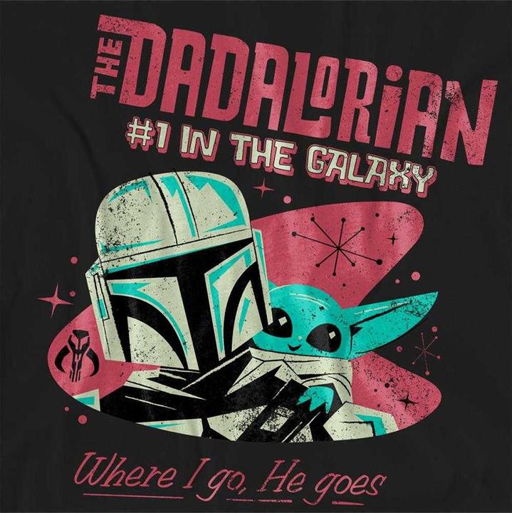 Produktbild Star Wars Dadalorian 1 In The Galaxy TShirt (L)