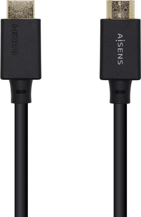 Produktbild Aisens A150-0421 HDMI-Kabel 1 m HDMI Typ A (Standard) Schwarz (1 m, HDMI, 2.1)