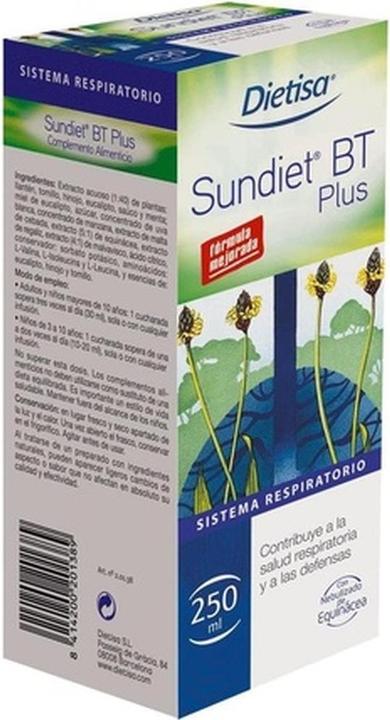 Bio Partner Sundiet BT Plus Bronchial 500ml by DIETISA (Körperlotion, 500 ml)