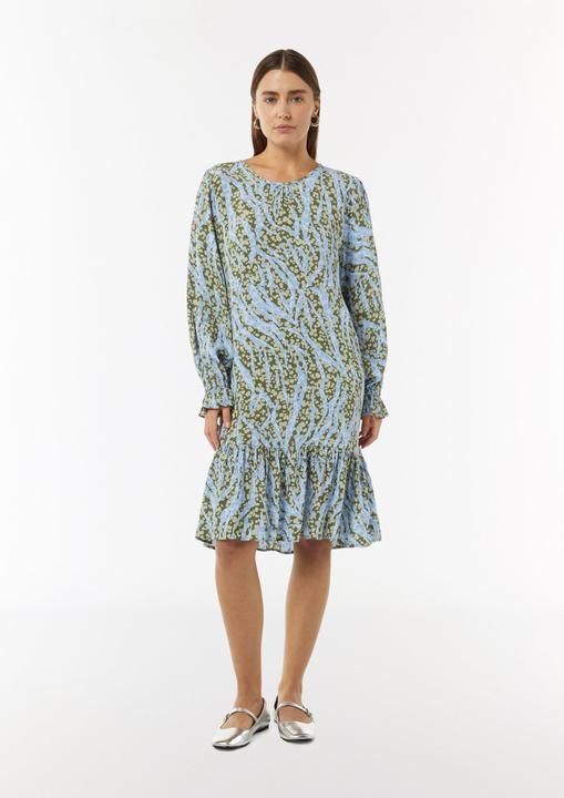 Image du produit Comma Kleid Kurzes Kleid mit Volant-Details (32)