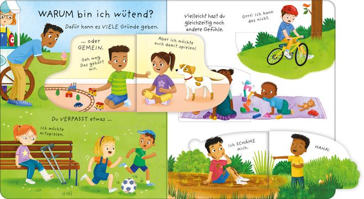 Produktbild Aufklappen und Gefühle verstehen Warum bin ich manchmal wü (Deutsch, Katie Daynes, 2024)