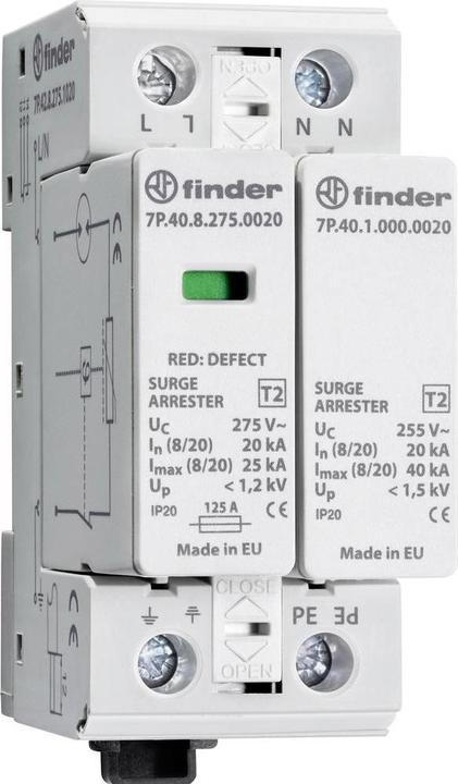 Actual product image Finder 7P.42.8.275.1020 7P.42.8.275.1020 Surge arrester Surge protection for: Distributor