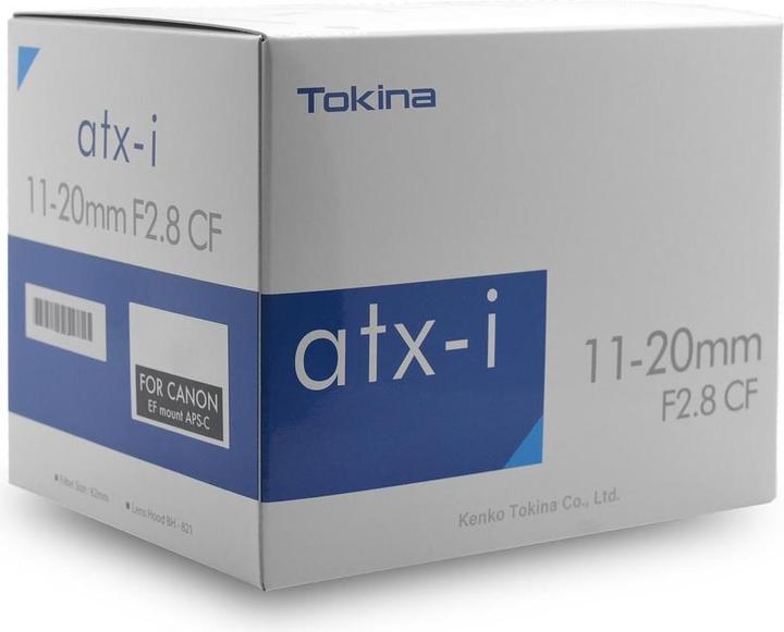Actual product image Tokina atx-i 11-20mm f/2.8 Plus Canon EF-S (Canon EF-S, APS-C / DX)
