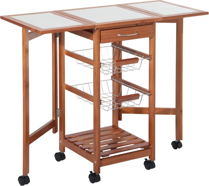 Actual product image Homcom Kitchen trolley