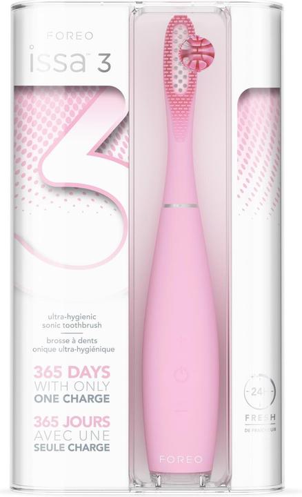 Immagine prodotto Foreo Spazzolino sonico Issa a 3 punte rosa (Spazzolino sonico)