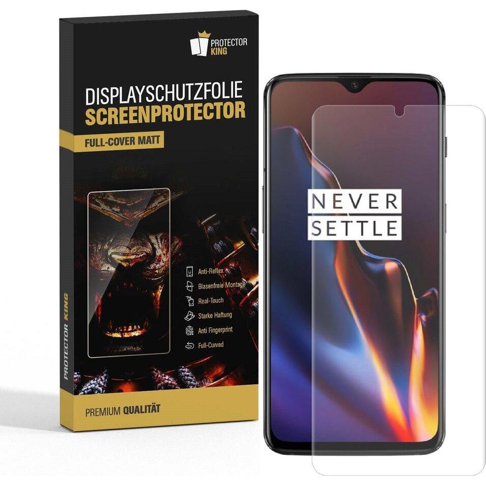 Protectorking 6x Premium Displayschutzfolie Matt Entspiegelt (1 Stück, OnePlus 7), Smartphone Schutzfolie