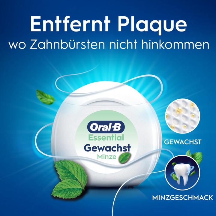 Immagine prodotto Oral-B Essential Floss mint gewachst 50m Zahnseide 50 m (50 m)
