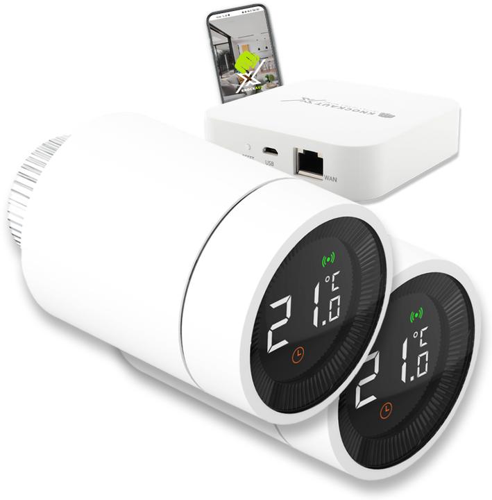 Produktbild KnockautX Welcome Package smarter Heizkörper-Thermostat