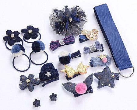 Produktbild Activity Board 18 Stück Haarspangen-Set Kleinkind Mädchen, Haarschmuck Mädchen, Haarspangen mit Geschenkbox (18 Stk.)
