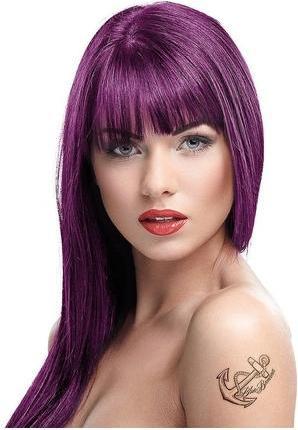 Actual product image Crazy Color Crazy Colour Semi Permanent Hair Colour Cream 100ml Aubergine (50)