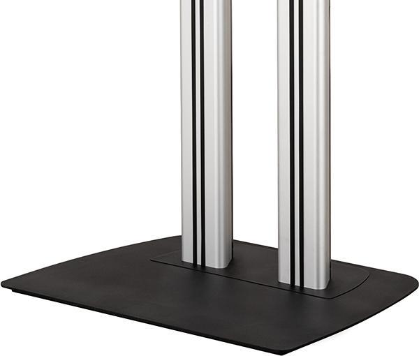 Actual product image Btech B-TECH Cover Plate for using Dual BT8381 Columns with B-Tech Floor Stand Bases BT4002-TCC/B (Mounting- / Adapterplates)