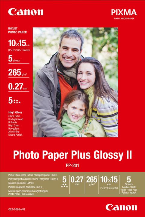 Canon Plus II (265 g/m², 10 x 15 cm, 5 x)