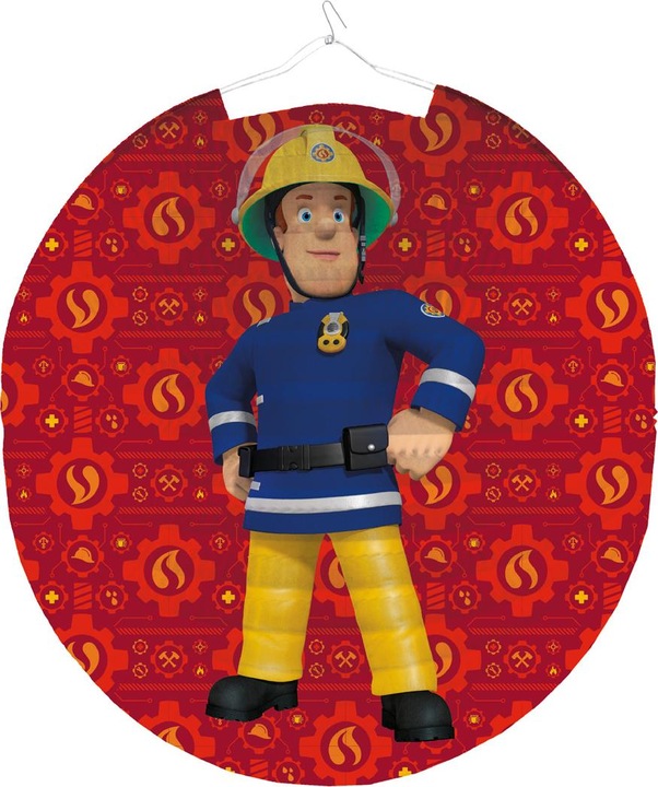 Riethmüller Zuglaterne "Feuerwehrmann Sam" 25 cm