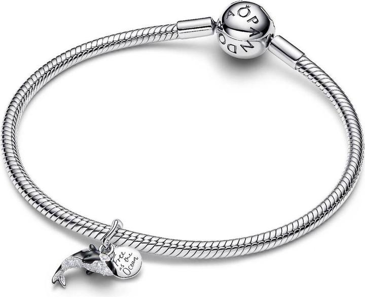 Image du produit Pandora Breloque pendante Orca (Argent 925, Émail)