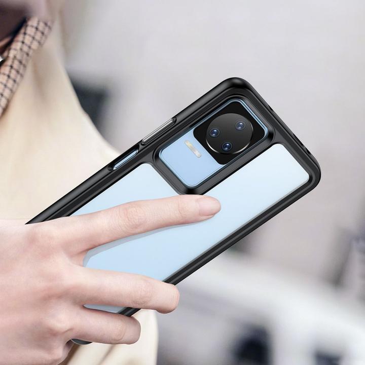 Produktbild Hurtel Outer Space Case for Xiaomi Poco F4 5G cover with a flexible frame black (Xiaomi Poco  M4 5G)