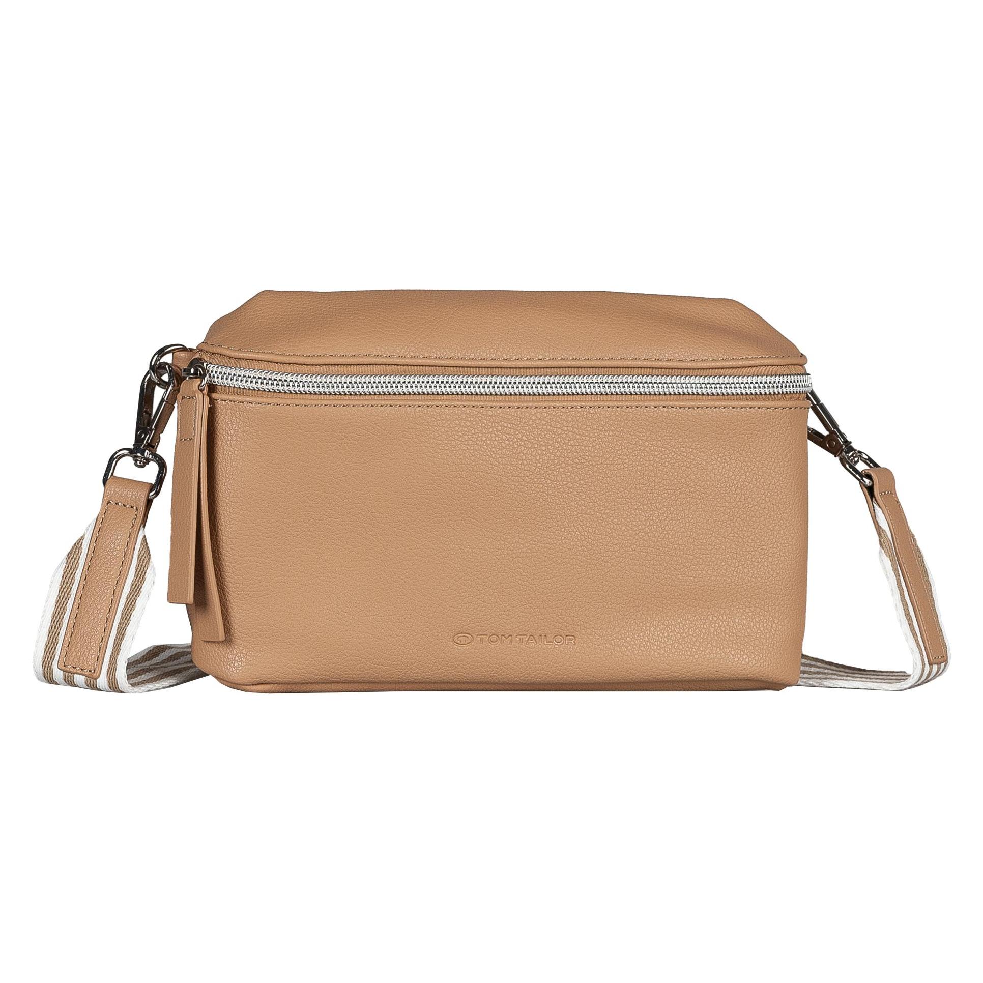 Tom Tailor, Damen, Handtasche, Orla Stripe, Braun