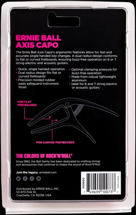 Actual product image Ernie Ball Capo (Capo)