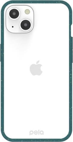 Produktbild Pela Clear - Eco-Friendly iPhone 13 case - Green (Apple iPhone 13)