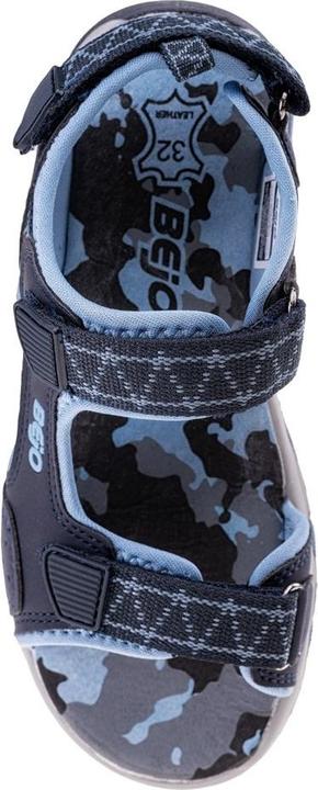 Actual product image Bejo Childrens/Kids Alisi Moro Print Leather Sandals (33)