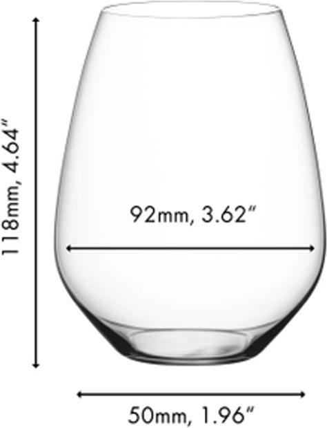 Riedel Veloce Universalbecher + Poliertuch (0.55 l, 2x)