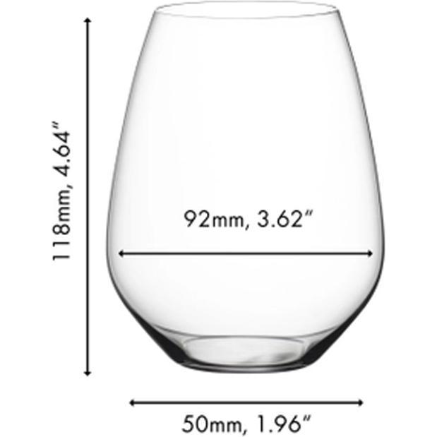 Riedel Veloce Rosé Weingläser, Trinkgläser, Transparent