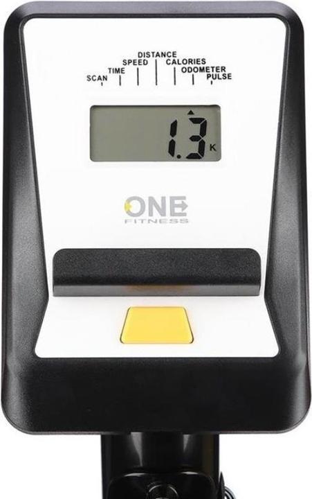 Actual product image One Fitness RM8740 Black magnetic bike