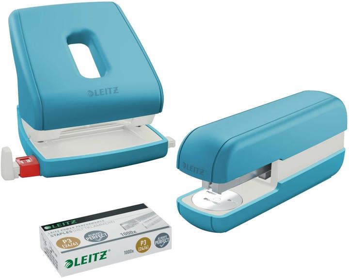 Produktbild Leitz Heftgerät Cosy 30 Seiten, Blau (30 Blätter)