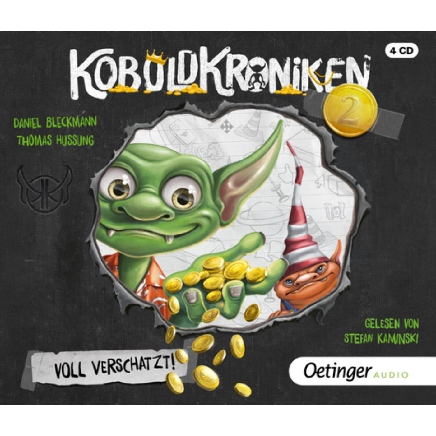 KoboldKroniken 2 Voll verschatzt!, Hörbücher von Daniel Bleckmann, Uticha Marmon, Thomas Hussung, Stefan Kaminski, GUFO,...