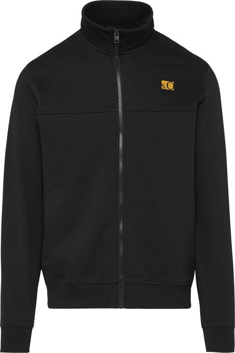 Produktbild s.Oliver Sweatshirt Jacke Sweatjacke mit Gold- oder Silber-Print (L)